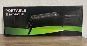 Portable Foldable Charcoal BBQ Grill for Camping and Picnics